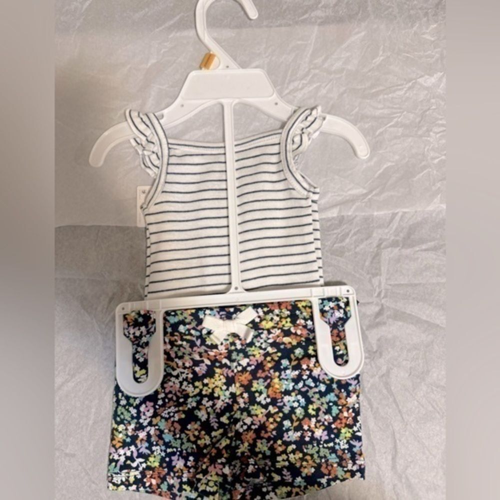 5/25 - Buy 5 for $25 BABY girl outfit - newborn - 2 piece set Carter's